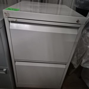 2 Drawer Filing Cabinet Light Beige