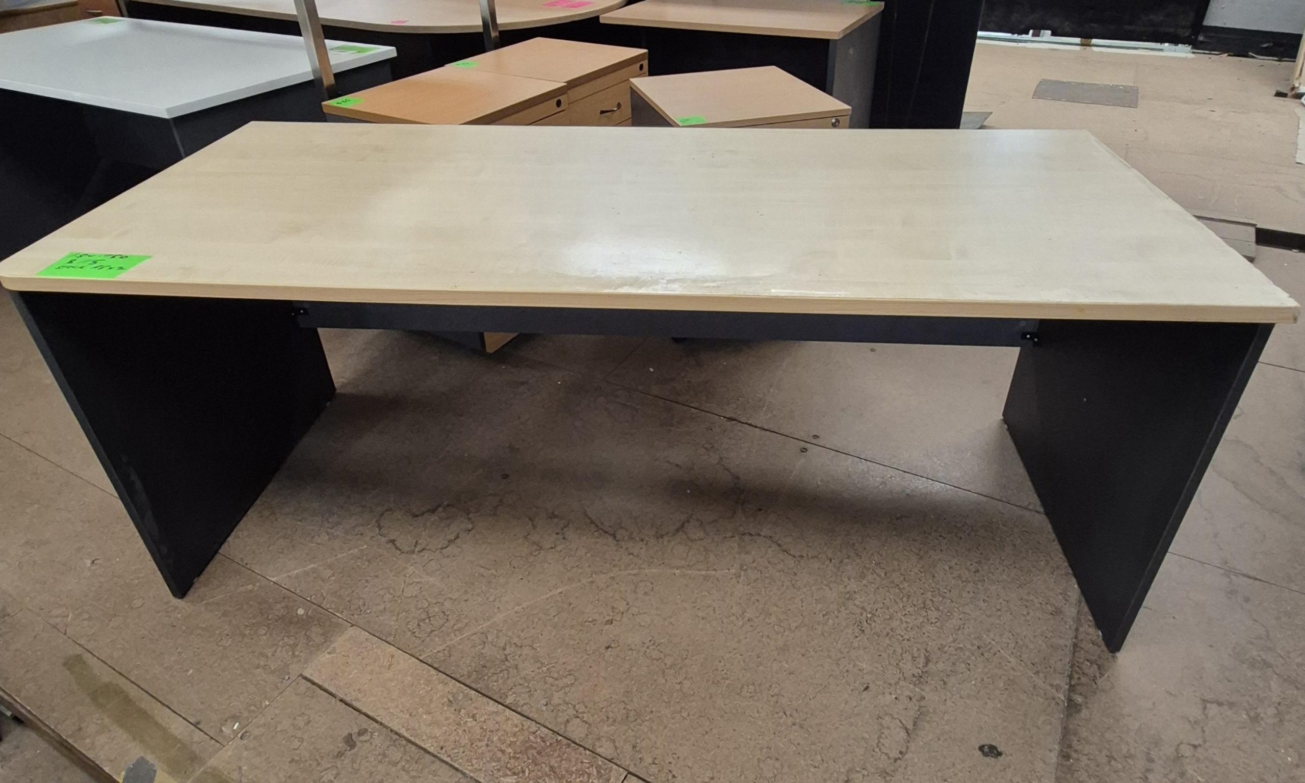 Large-Office-Desk-Pine-Coloured-Top-and-Charcoal-Grey-Sides-1800-mm-W-x-750-mm-D